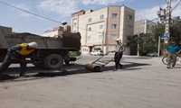 لکه گیری معابر سطح شهر خیابان جنت، میرداماد ۷ و . . .
