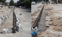 بهسازی تقاطع پارک در خیابان هجرت آغاز شد