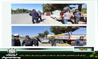 اجرای طرح ساماندهی معابربا رفع  سد معبر از مبادی ورودی شهر دربلوار ولایت