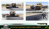خیابان دوبرار بجنورد بهسازی و مرمت شد
