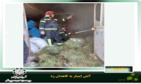 تش اینبار به کاهدان زد
