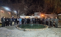 یک قاب خاطره  عکس یادگاری کارکنان در آخرین روزهای سال 1402 و دیدار با مهندس کشمیری و تبریک 25 اسفند ماه -  روز ملی شهردار