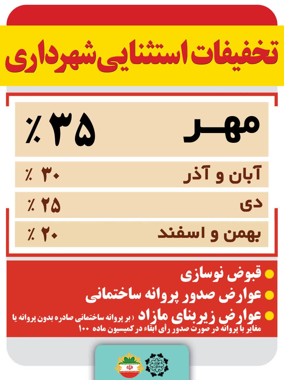تخفیفات مهر ماه 35 درصدی 