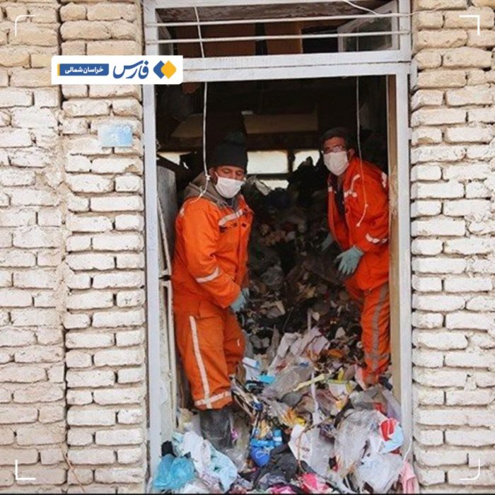 تخلیه 5 تن زباله از دومین انبار پنهان ضایعات در محیط مسکونی